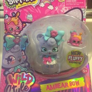 Shopkins Wild Style Mello Amber Bow Shoppets